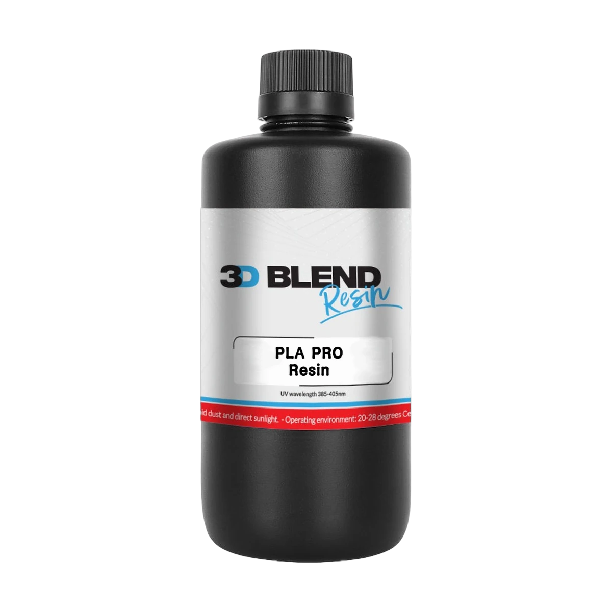 3D Blend Pla Pro Resin Black 1000ml