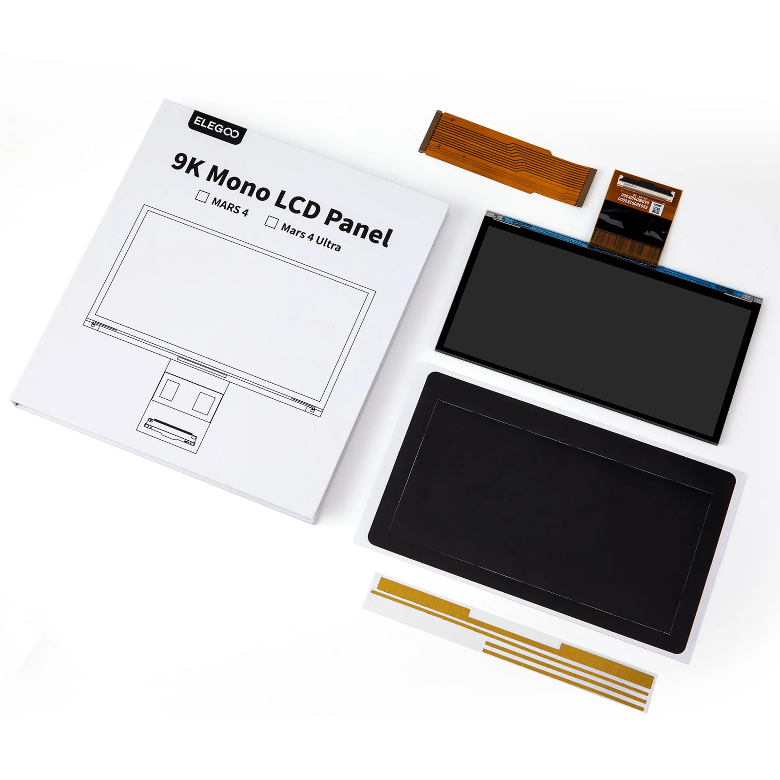 ELEGOO 9K Monochrome LCD  Mars 4 Ultra