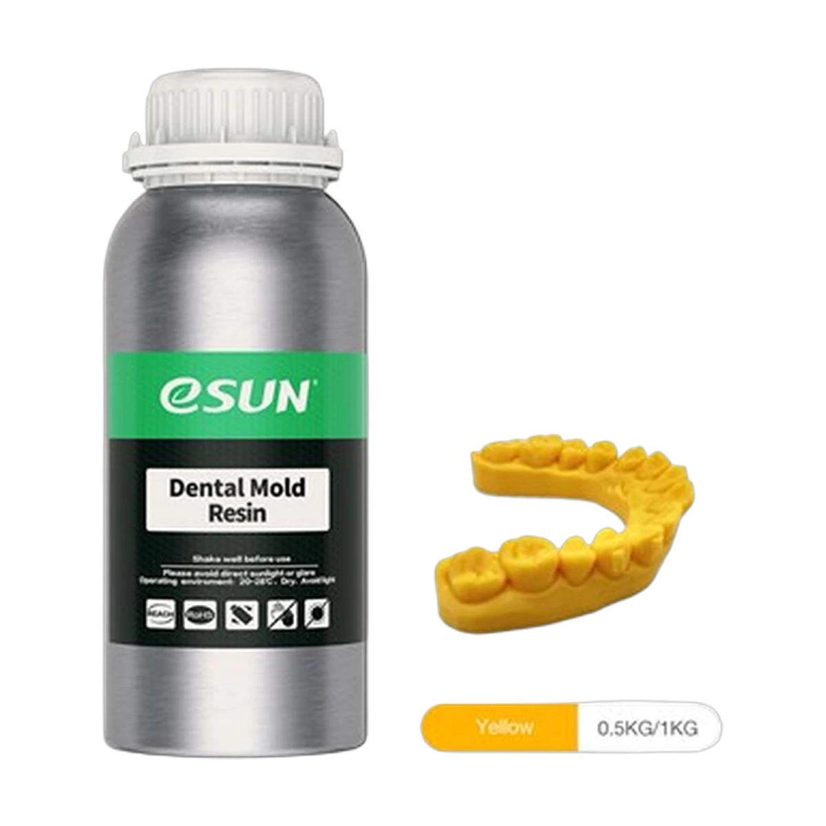 eResin Dental Model Clear ( Transparent ) 500ml