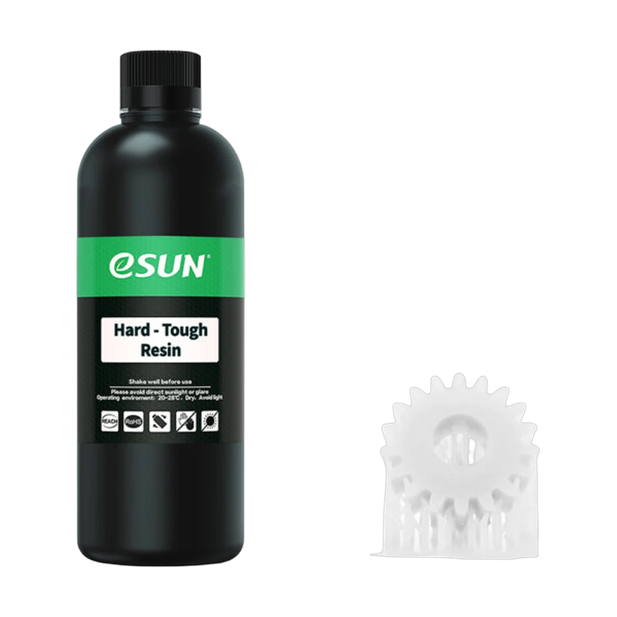 eResin Hard Tought Black 1000ml