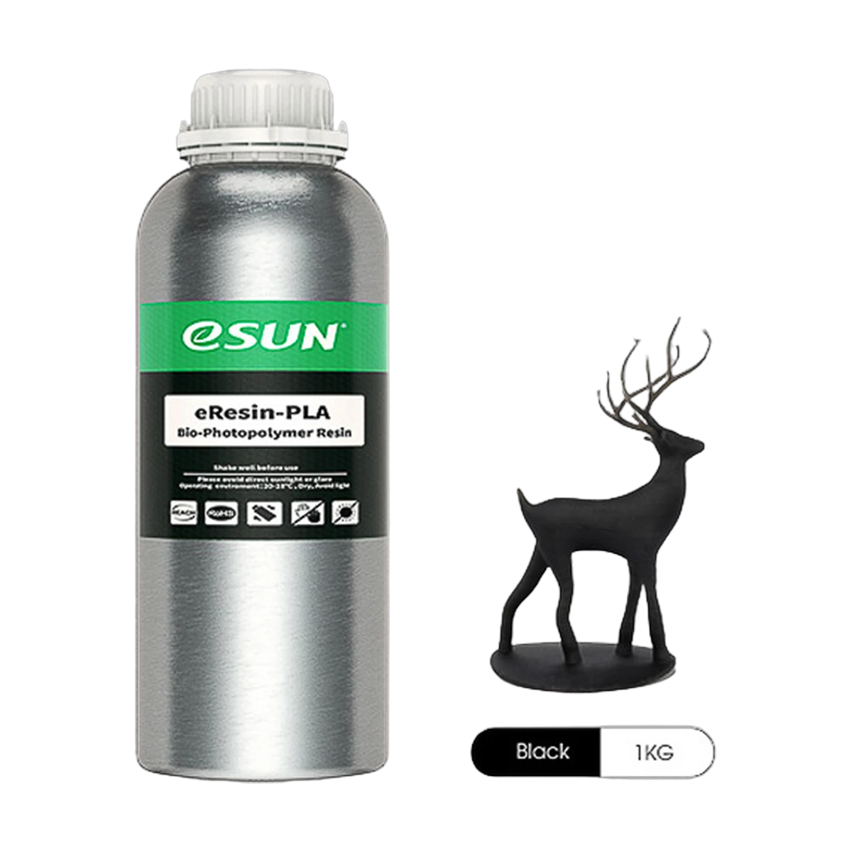 eResin PLA Black 1000ml