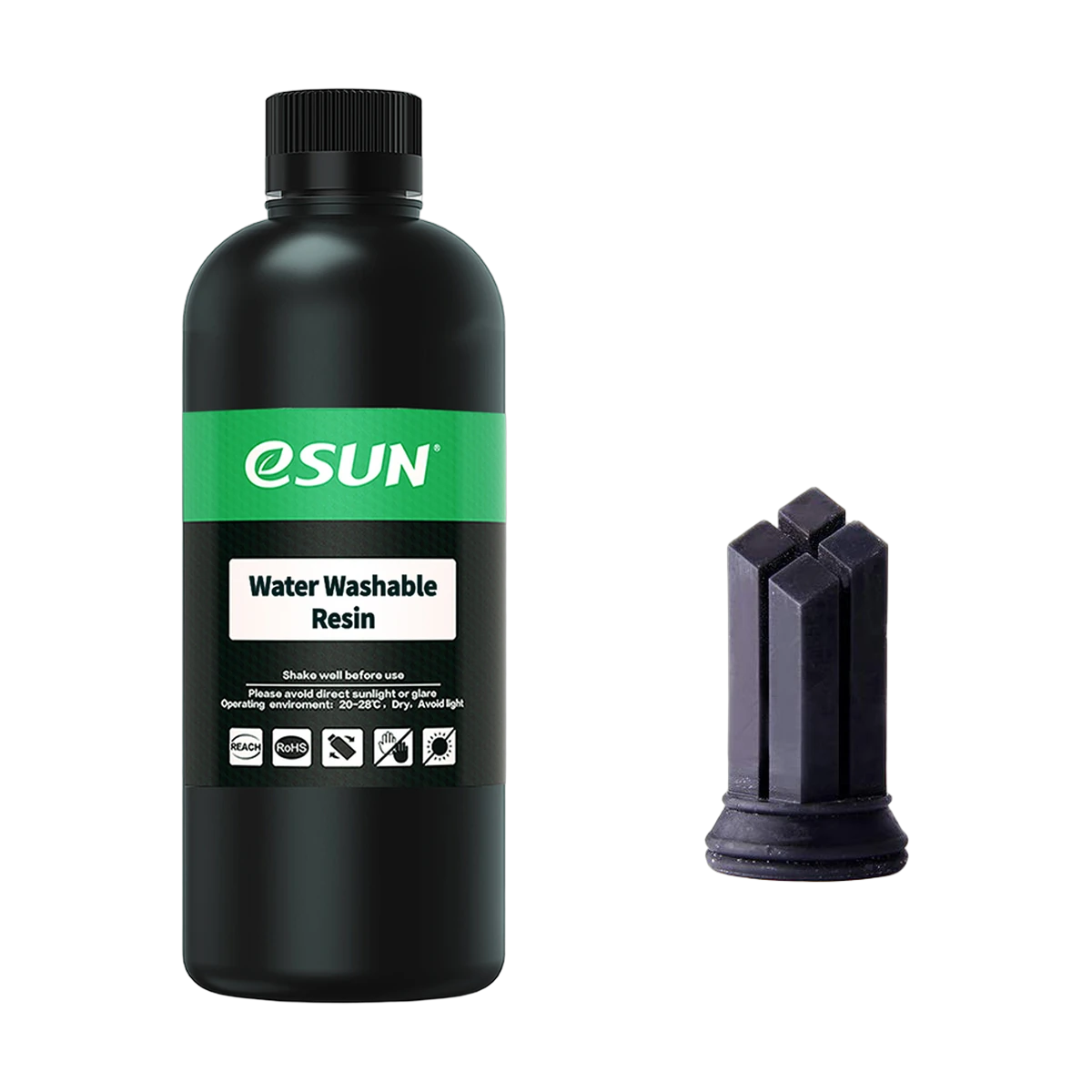 eResin Water Washable Black 500ml