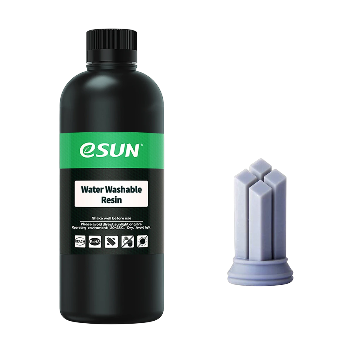 eResin Water Washable Grey 500ml