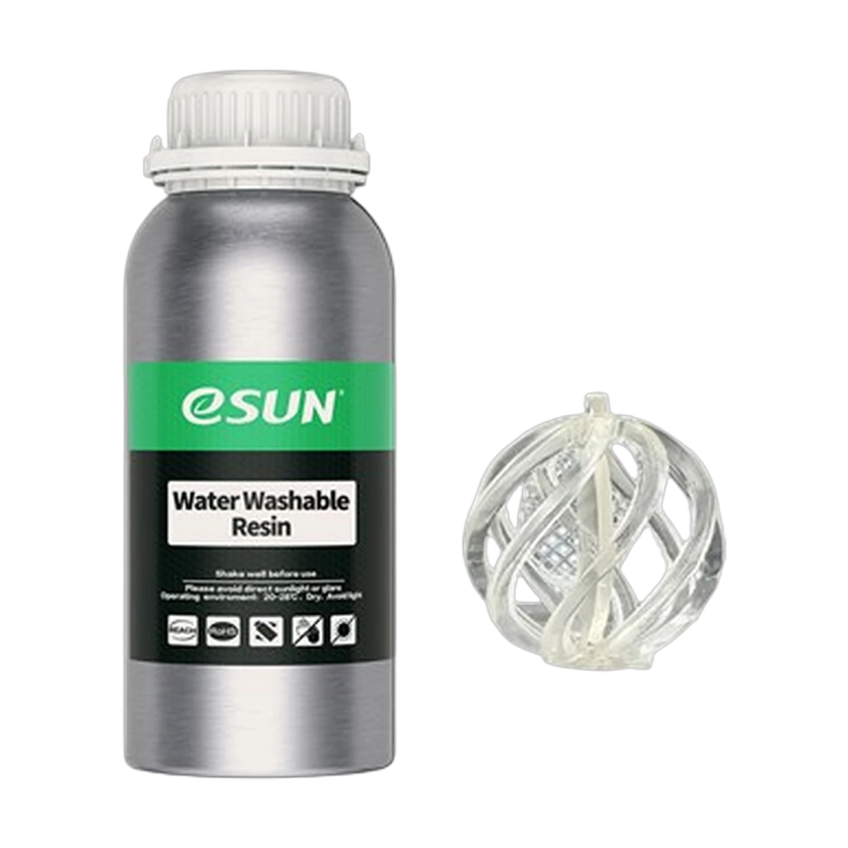 eResin Water Washable Transparent  500mL