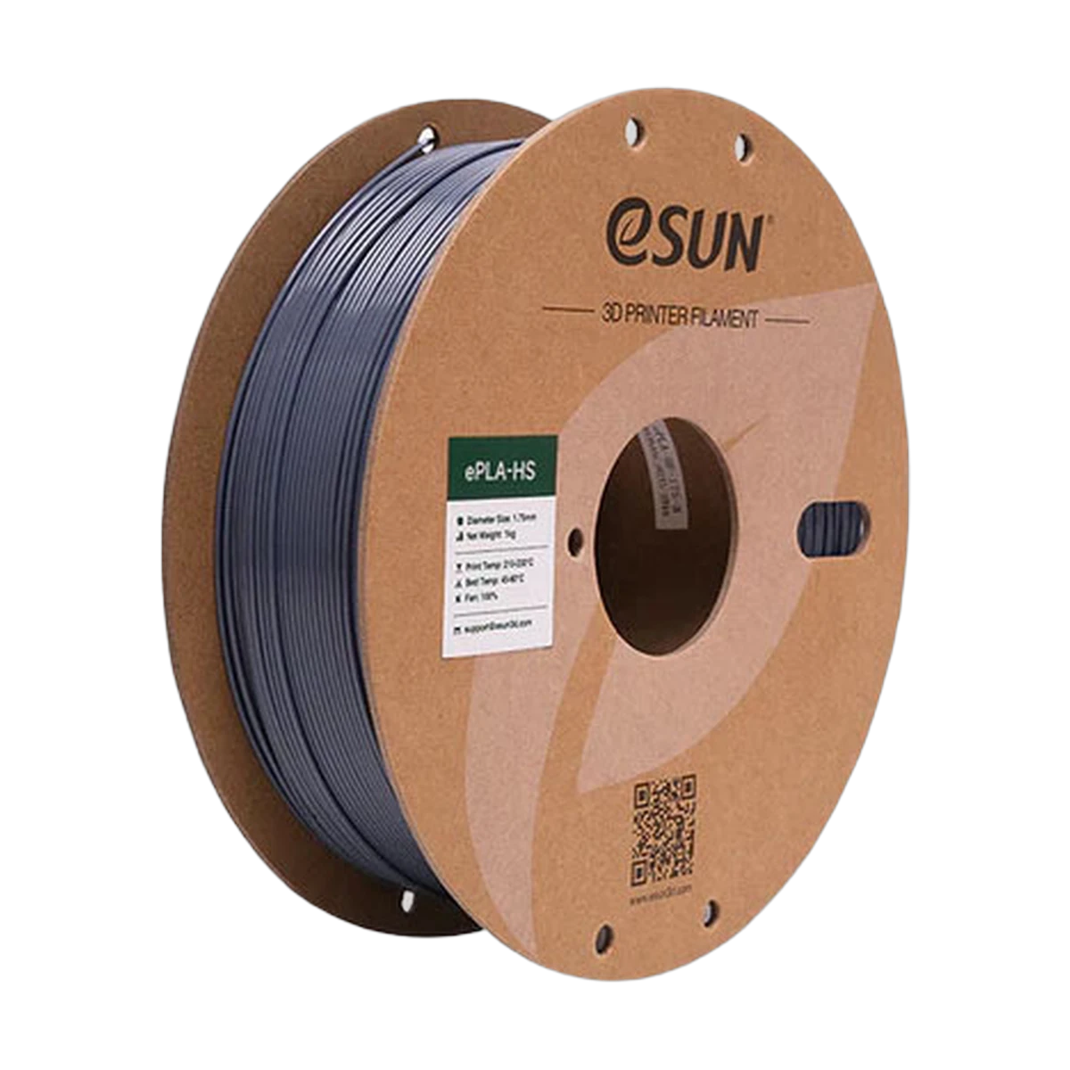 eSUN ePLA-HS,1.75mm, gray, 1kg/spool