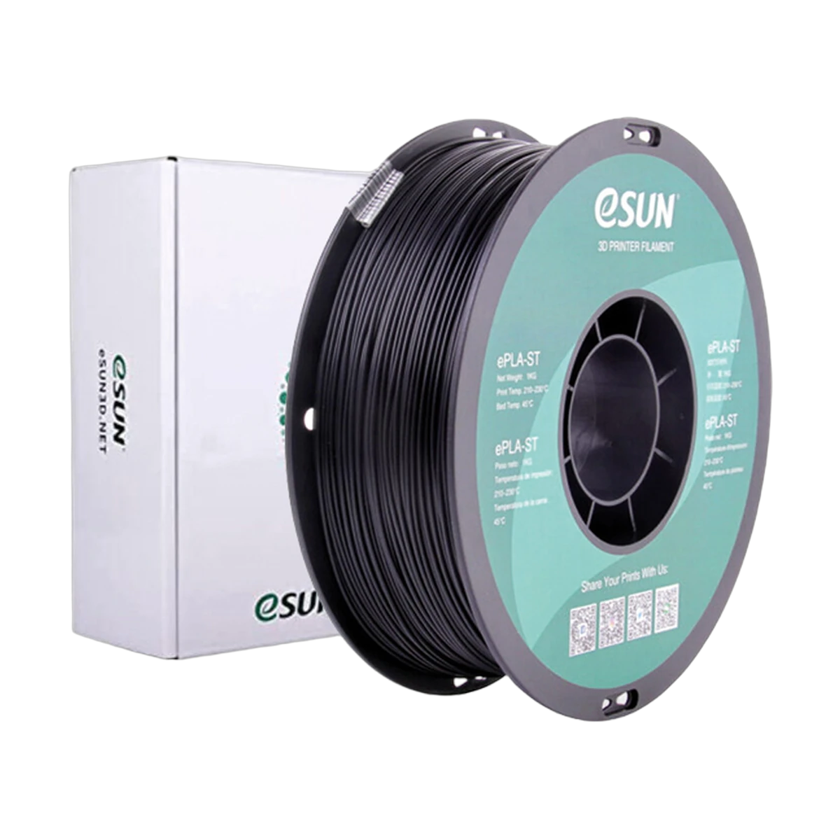 eSUN ePLA-ST Black 1.75mm 1kg