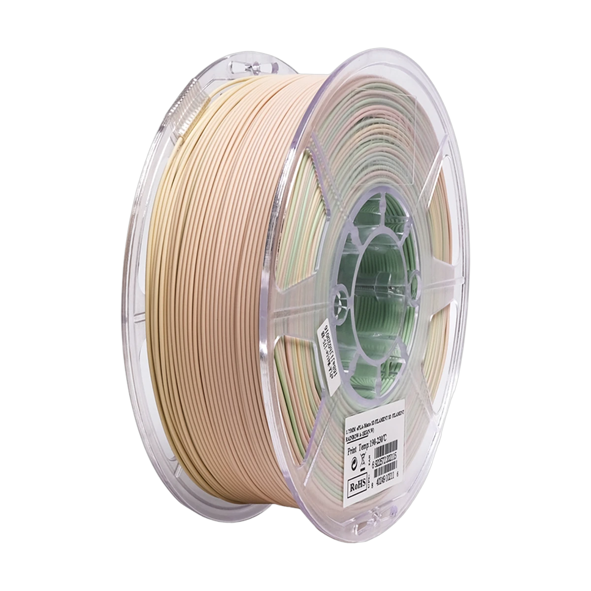 eSUN Filament 3D ePLA-Matte Rainbow 1.75mm 1kg