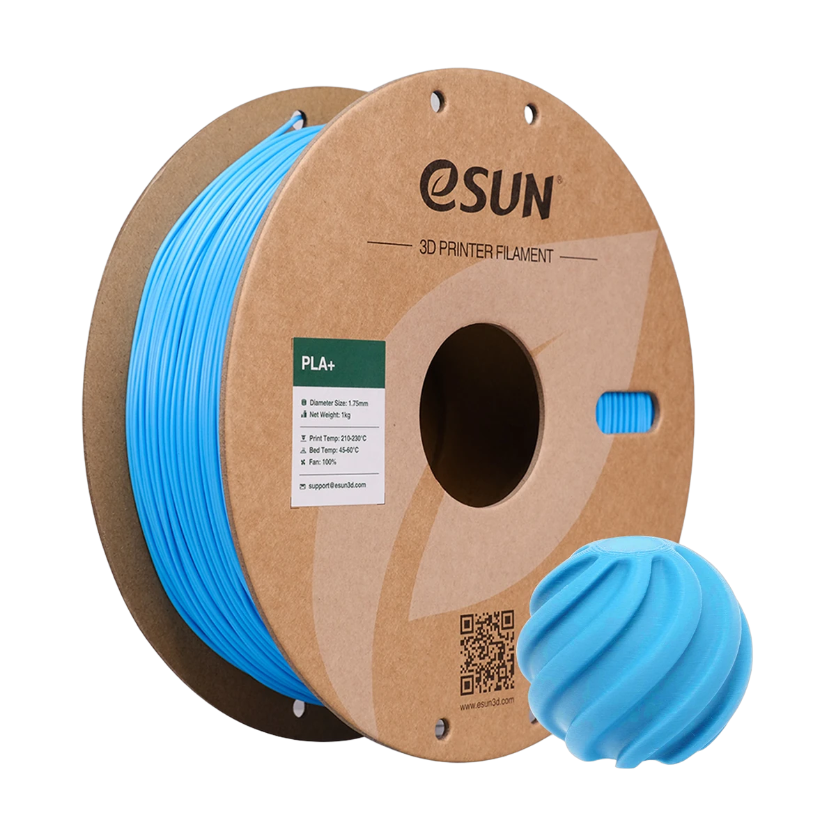 eSUN Filament 3D PLA+ Space Blue 1.75mm 1kg