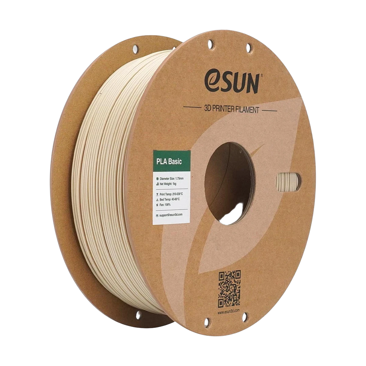 eSUN PLA Basic 3D Filament Bone white 1.75mm 1kg