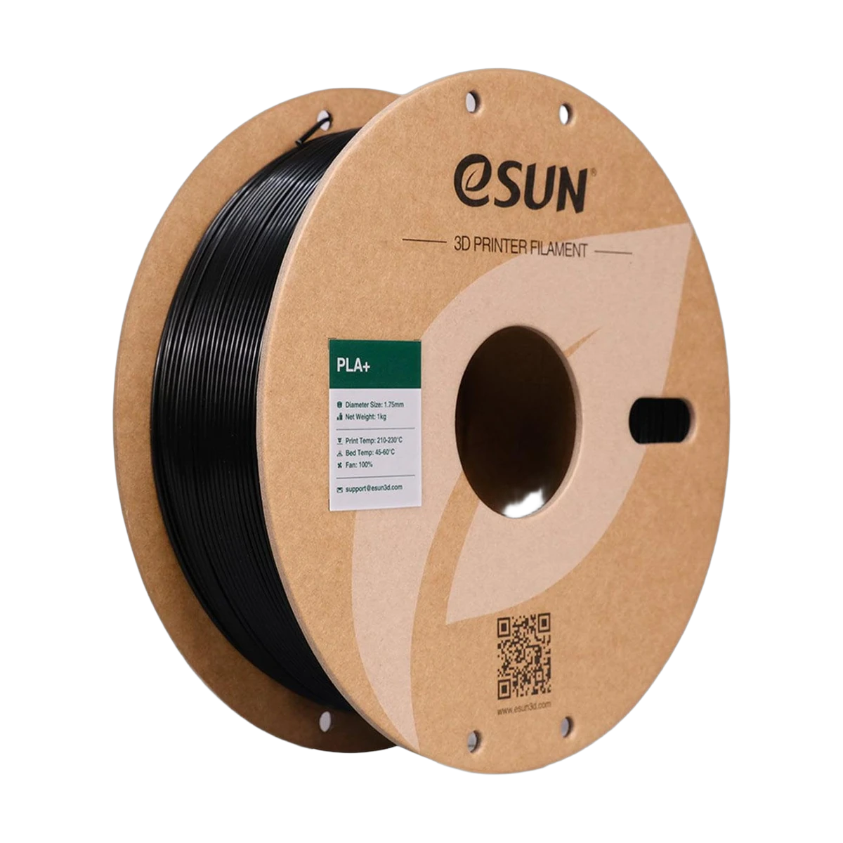 eSUN PLA+ Black 1.75 mm 1 kg
