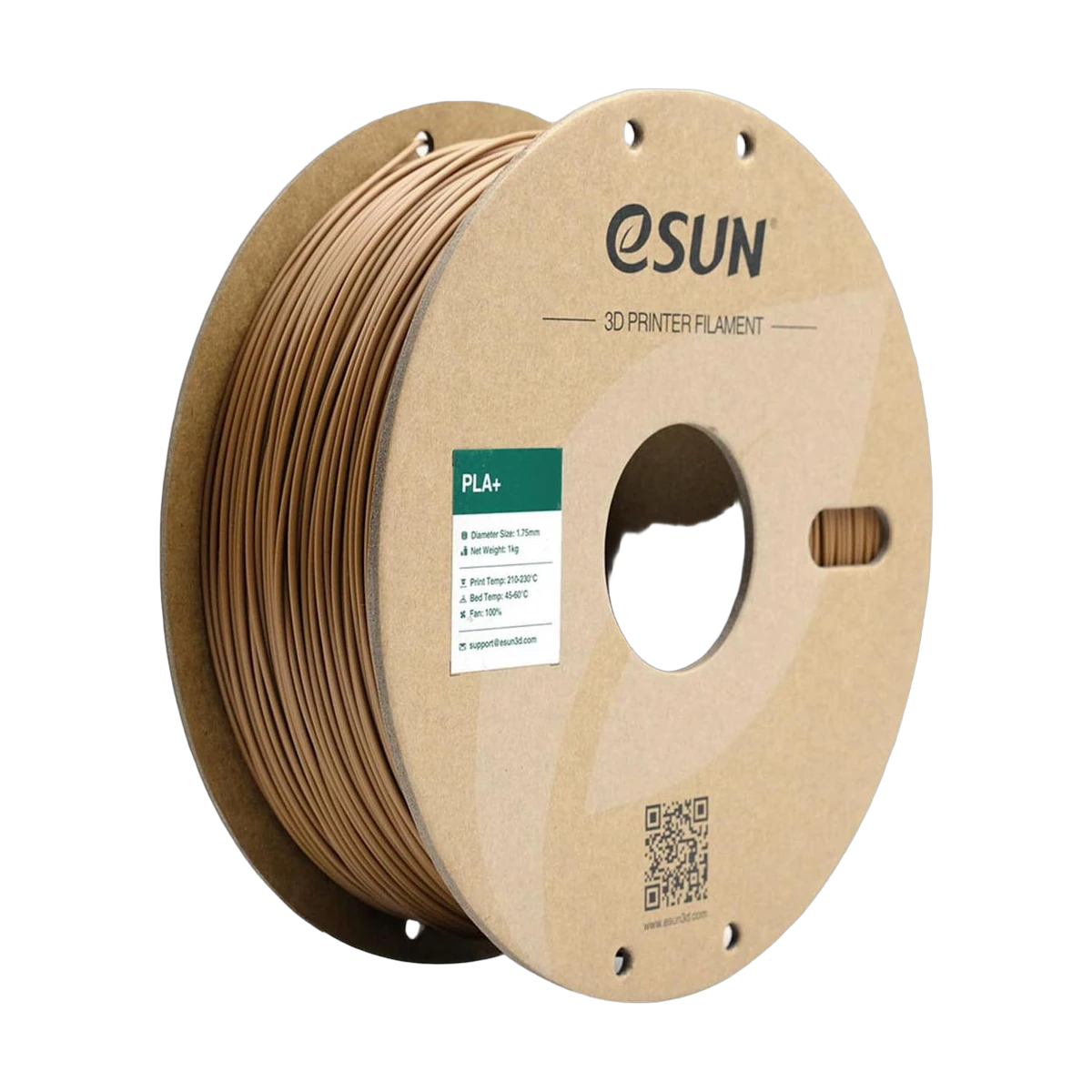 eSUN PLA+ Light Brown 1.75 mm 1 kg