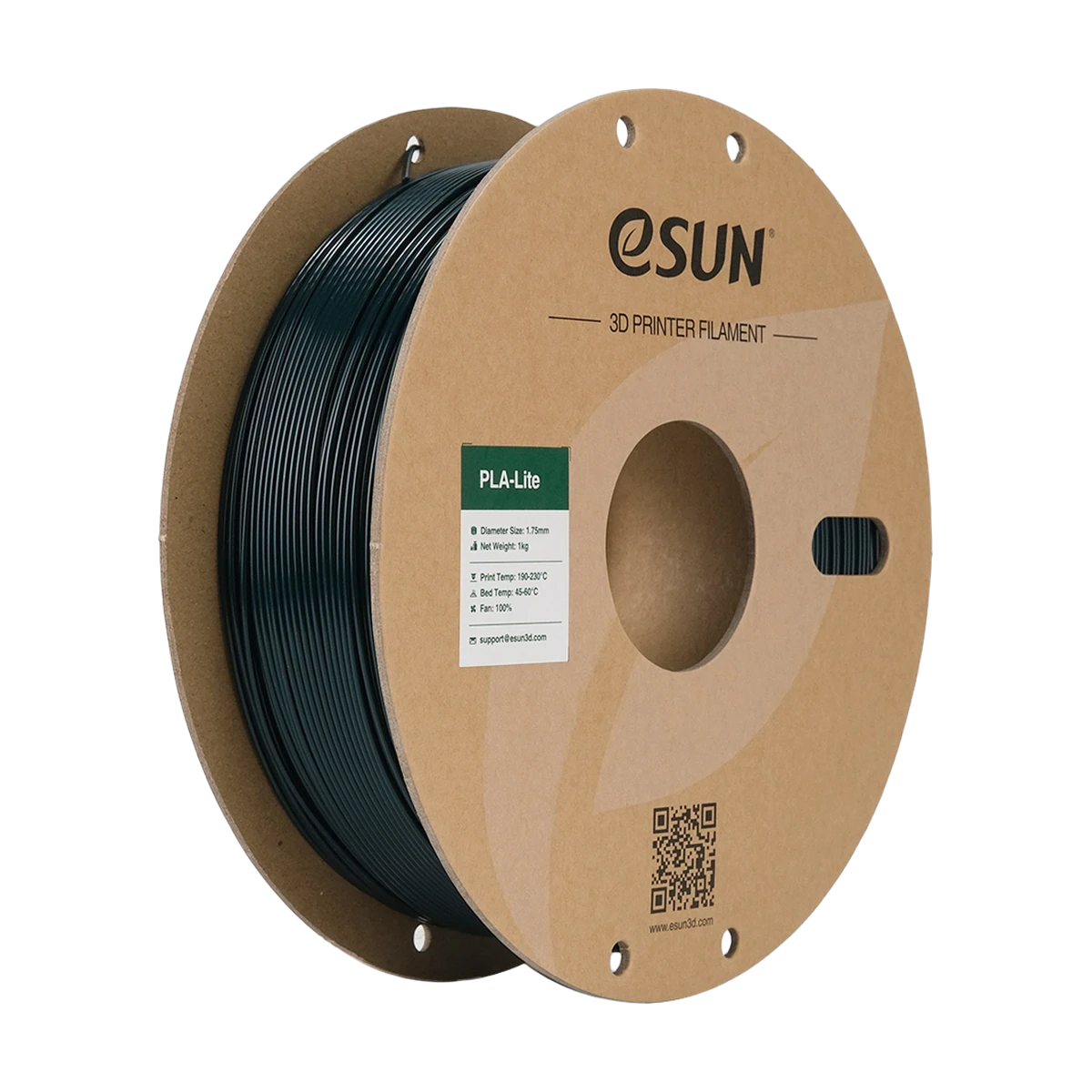 eSUN PLA-Lite 1.75mm 3D Filament Green 1KG