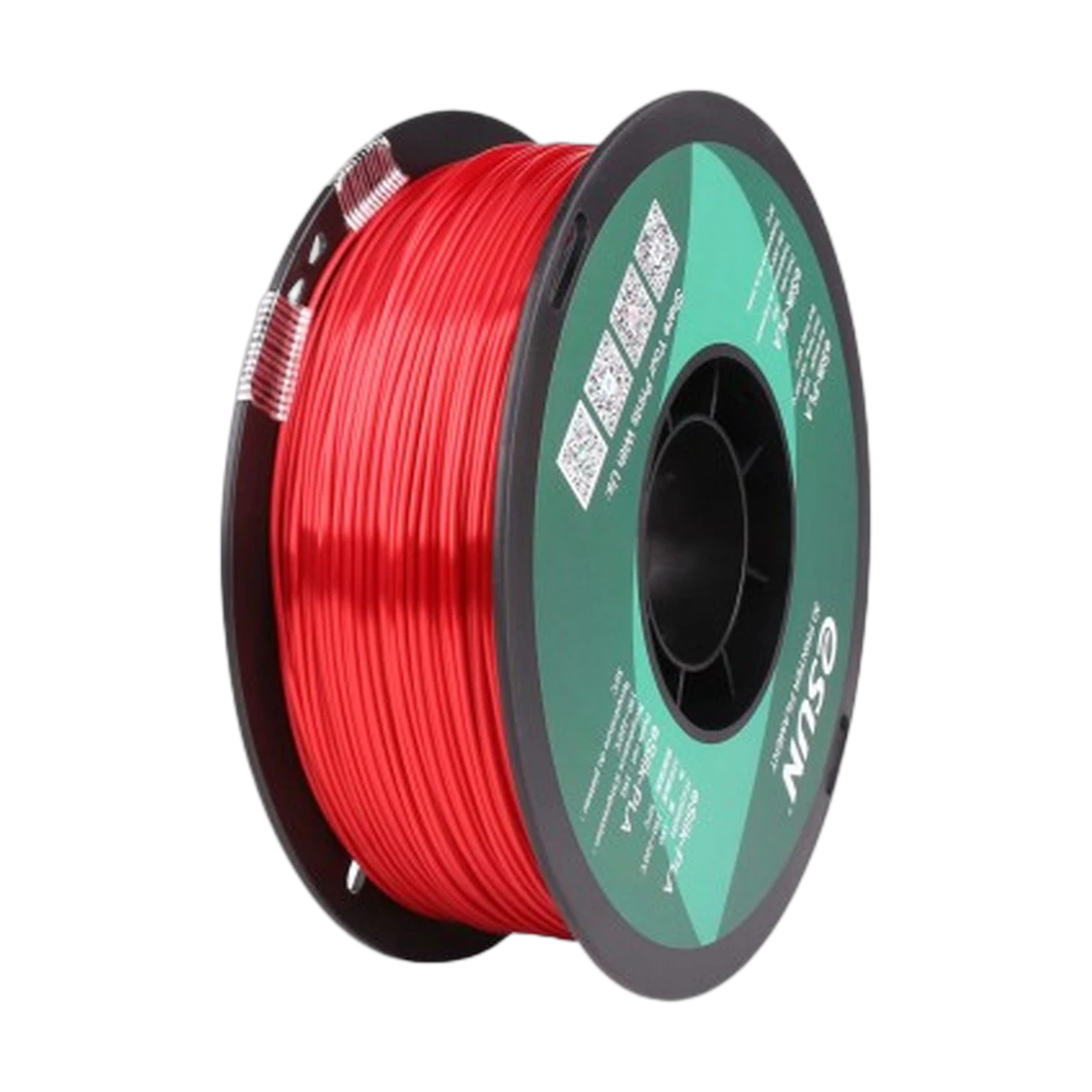 eSUN Silk Filament 3D PLA Red 1.75mm 1kg