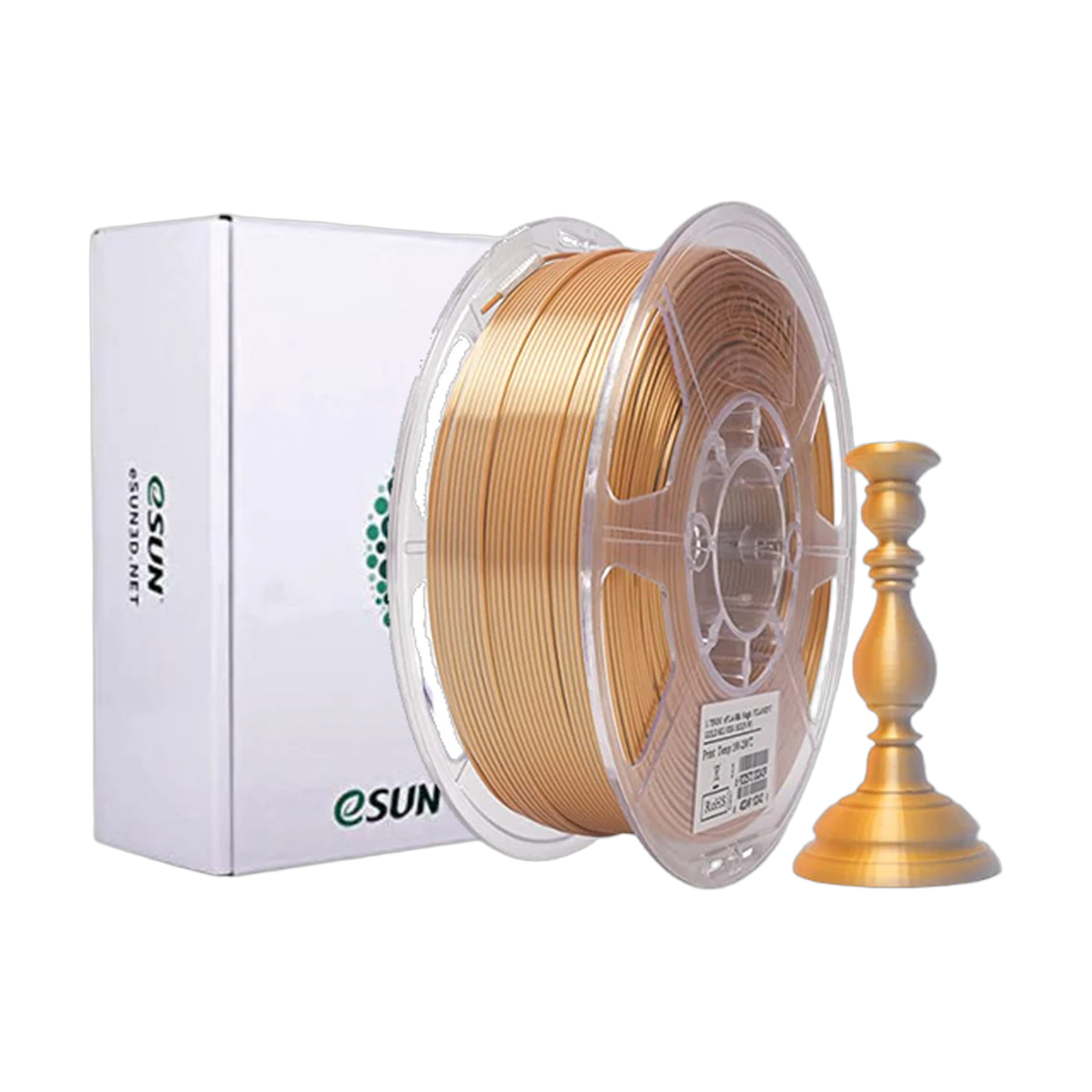 eSUN Silk Magic PLA (Gold+Silver) 1.75mm 3D Filament 1KG