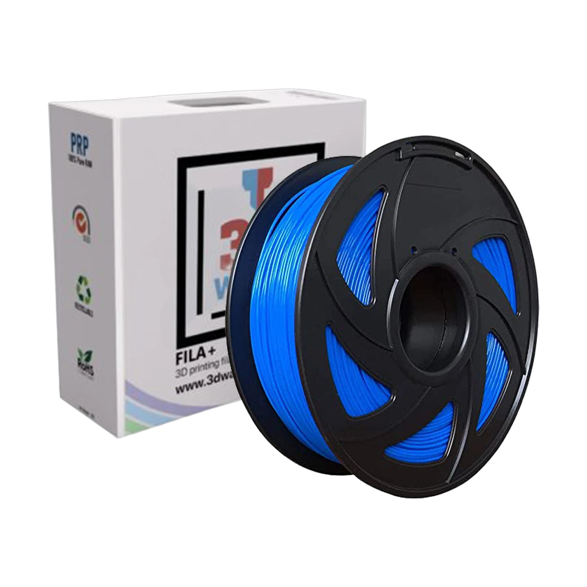Filament 3D FILA+ Flexible TPU Bleu 1.75mm 1kg