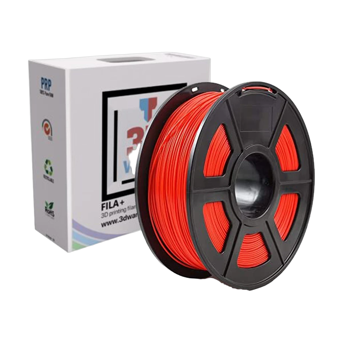 Filament 3D PETG Rouge 1.75mm 1kg