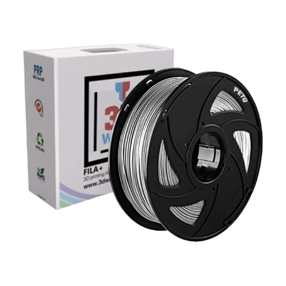 Filament 3D PLA FILA+ Pro Argent 1.75mm 1kg