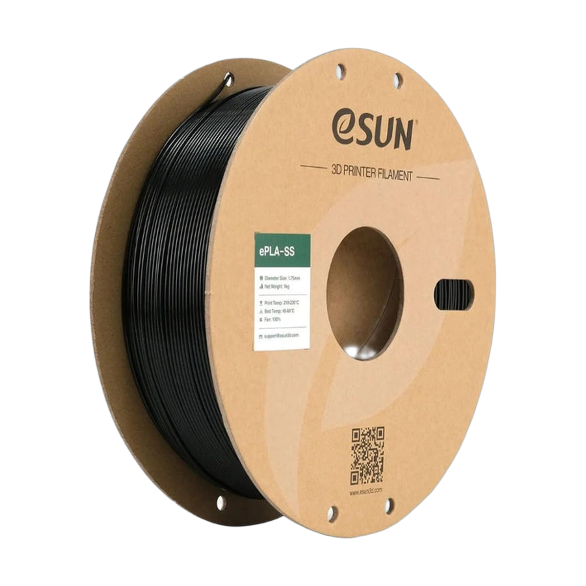 Esun Filament ePLA+SS Black, 1,75 mm / 1Kg