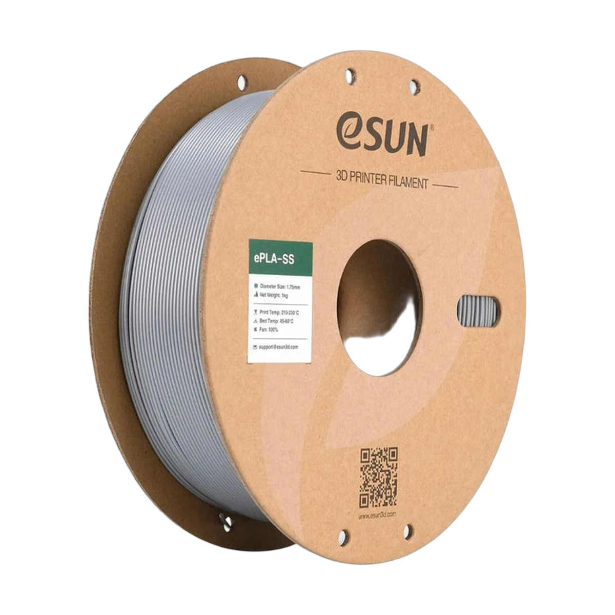 Esun Filament ePLA+SS Silver, 1,75 mm / 1Kg