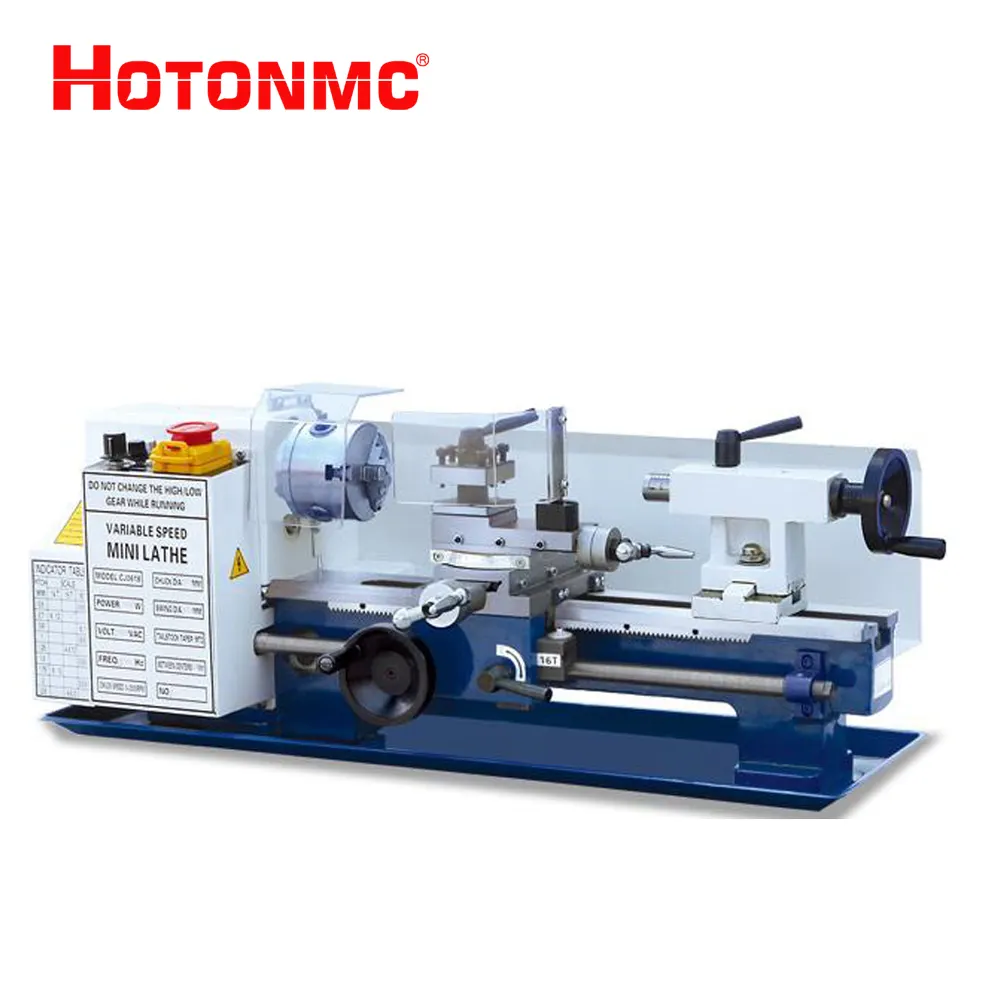 Horizontal Metal Bench Lathe small CJ0618 mini lathe machine