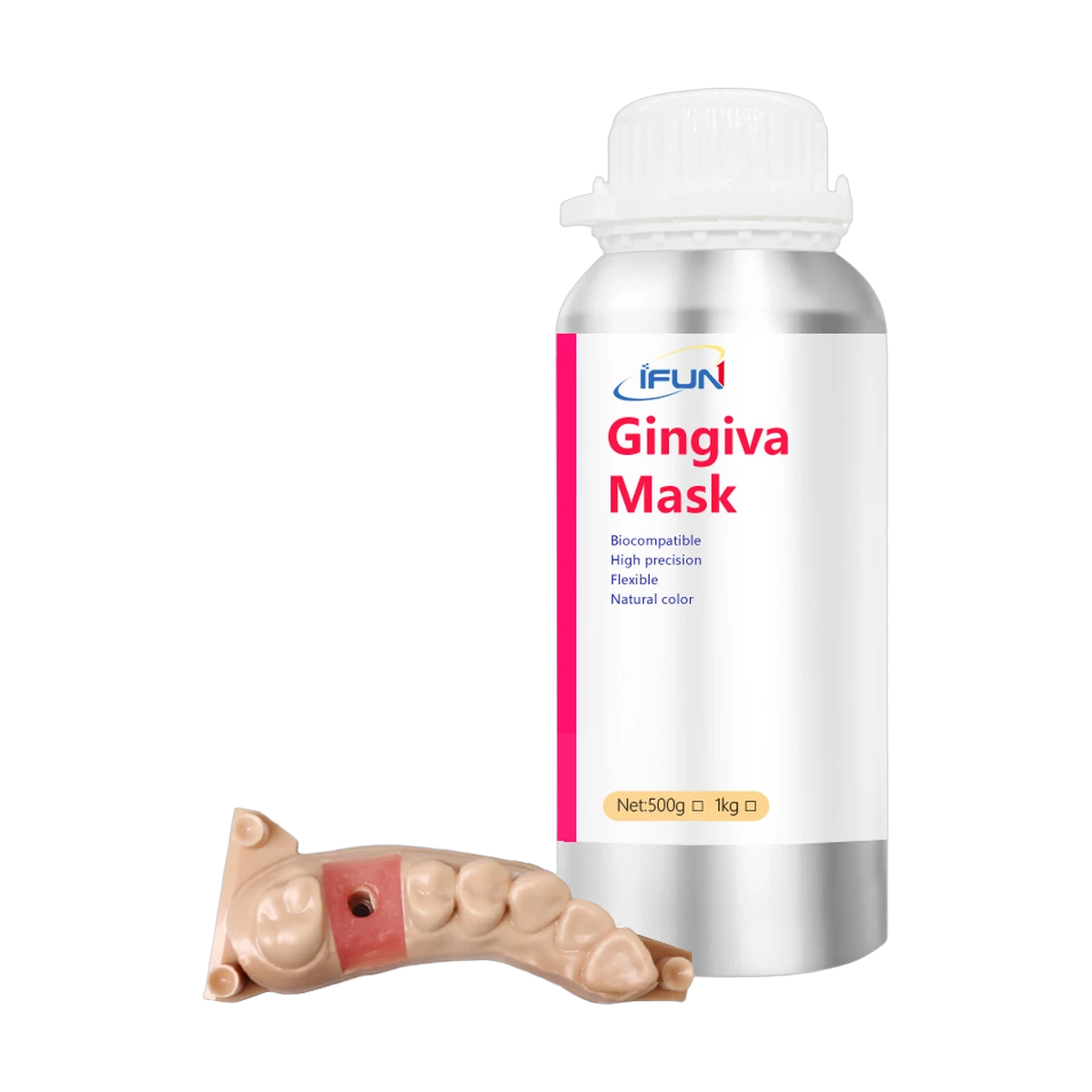 IFUN Dental Biocompatible Gingiva Resin 500ml