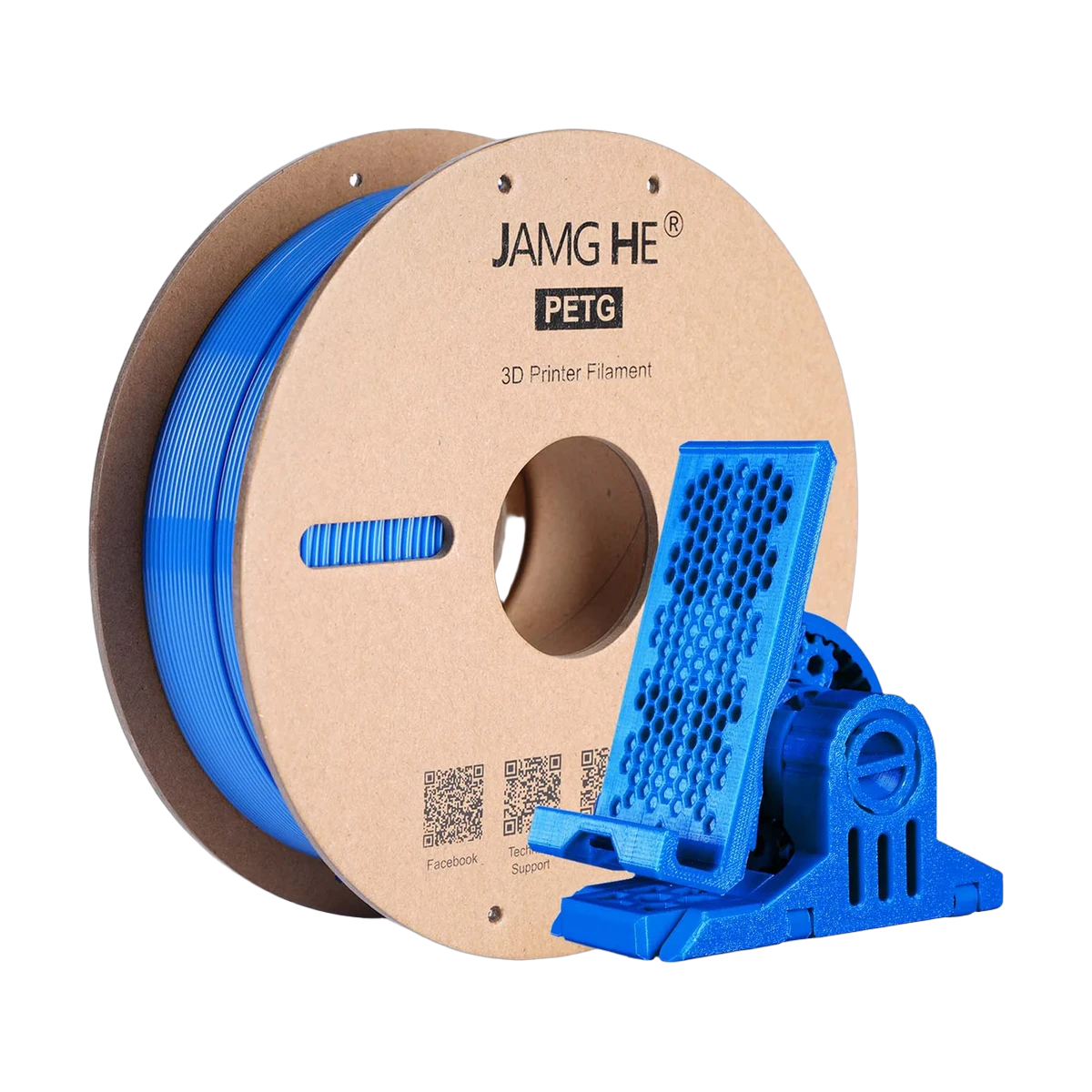 JAMG HE PETG Filament Blue 1.75mm, 1 Kg