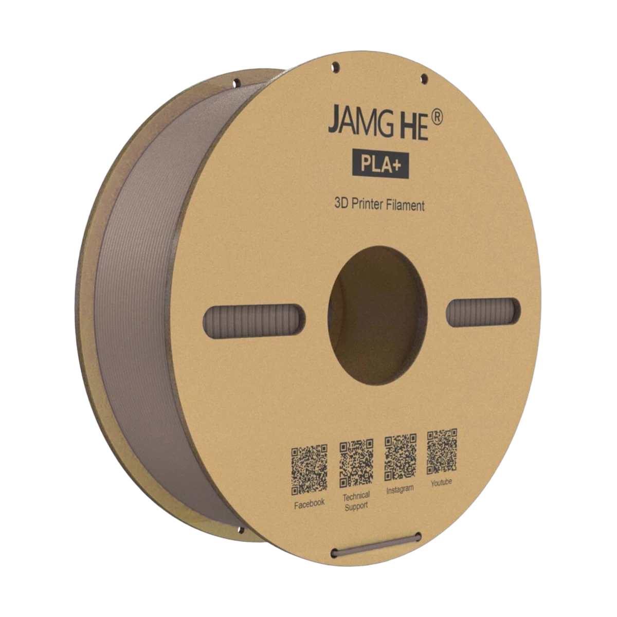 JAMG HE PLA+ Filament Khaki 1.75mm, 1 Kg