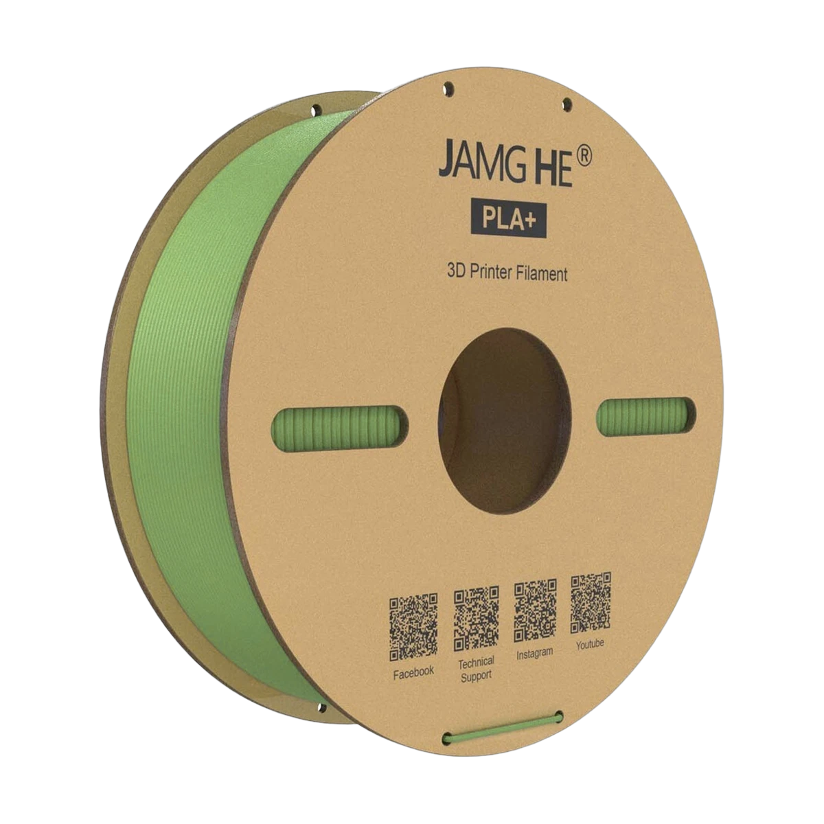 JAMG HE PLA+ Filament Olive-Green 1.75mm